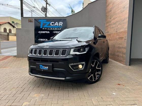 JEEP COMPASS 2.0 16V FLEX LIMITED AUTOMÁTICO JEEP COMPASS 2.0 16V FLEX LIMITED AUTOMÁTICO
